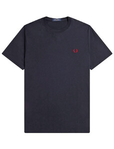 FRED PERRY T-Shirt M1600-Q124 v73 navy/burnt red