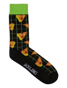 JACK & JONES Къси чорапи 'JUNKS' киви / оранжево / черно