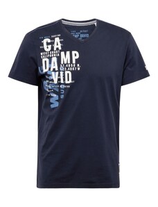 CAMP DAVID Тениска синьо / нейви синьо / бяло
