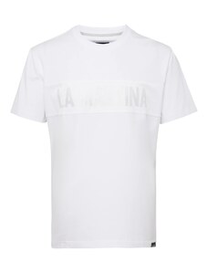 La Martina Тениска светлосиво / мръсно бяло