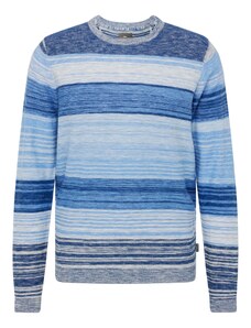 FYNCH-HATTON Пуловер нейви синьо / пастелно синьо / светлосиньо / синьо меланж