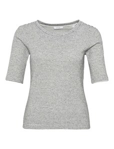 OPUS Тениска 'Singa' морскосиньо / бяло