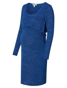 Esprit Maternity Плетена рокля синьо меланж