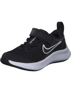 NIKE Спортни обувки 'Star Runner 3 DA2777 M' черно / бяло