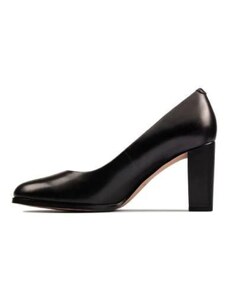 Дамски черни обувки Clarks Kaylin Cara 2 естествена кожа - 39.5