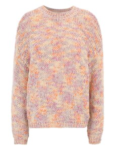 Vero Moda Tall Пуловер 'RASPBERRY' бежово / пастелно жълто / оранжево / светлорозово