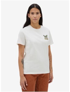 Creamy women's T-shirt VANS Natural Fly - Women