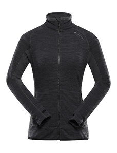 Women's quick-drying sweatshirt with cool-dry ALPINE PRO ONNECA black
