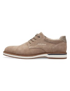 Стилни мъжки обувки S.Oliver SoftFoam бежови - 45
