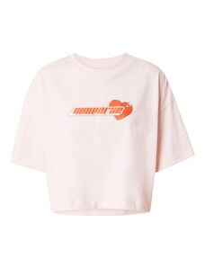 CONVERSE Тениска 'Chuck Taylor' пастелно розово / червено / бяло