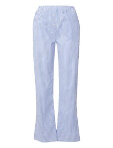 ETAM Панталон пижама 'CLEEO' светлосиньо / бледорозово / бяло
