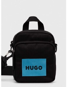 Чанта през рамо HUGO в черно 50516606