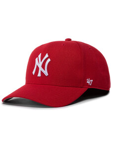 Шапка с козирка 47 Brand Mlb New York Yankees Cold Zone '47 Mvp Dp B-CLZOE17WBP-RD Red