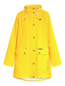 Schmuddelwedda Функционално палто морскосиньо / лимон / бяло