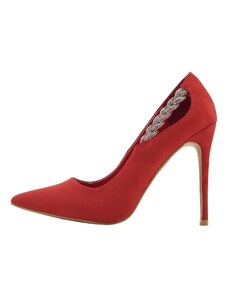 faina Официални дамски обувки червено