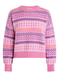 IZIA Пуловер 'Eyota' синьо / розово / бяло