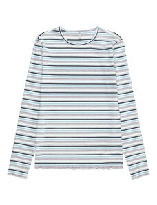 KIDS ONLY Тениска 'SALLA' морскосиньо / лазурно синьо / бледорозово / бяло
