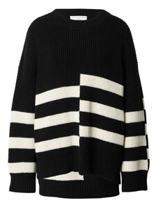 Guido Maria Kretschmer Women Пуловер 'Lina' черно / бяло