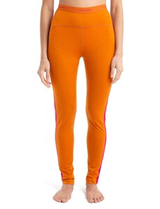 ICEBREAKER Спортен панталон '200 Oasis' оранжево / червено