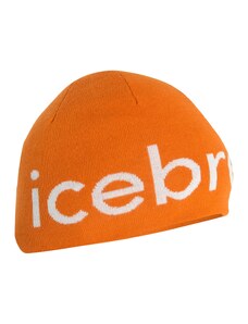 ICEBREAKER Шапка оранжево / бяло