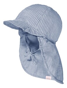 MAXIMO Шапка с периферия опушено синьо / светлосиньо