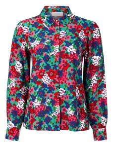 Rich & Royal Блуза тъмносиньо / светлозелено / розово / огнено червено / бяло