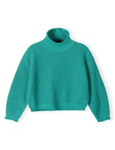 MINOTI Пуловер нефритено зелено