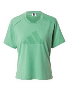 ADIDAS PERFORMANCE Функционална тениска 'POWER' зелено / зелен меланж