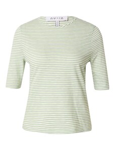 NU-IN Тениска зелено / бяло
