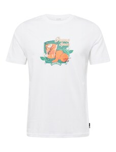 PUMA Функционална тениска 'Summer of Spritz' смарагдово зелено / оранжево / черно / бяло