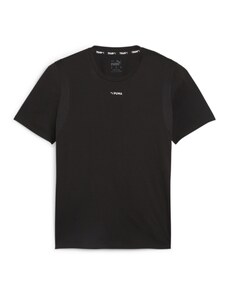 PUMA Функционална тениска черно / бяло