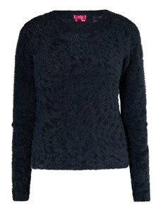 swirly Пуловер черно