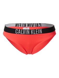 Calvin Klein Swimwear Долнище на бански тип бикини сиво / червено / черно