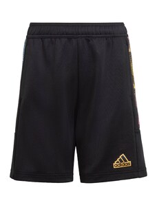 ADIDAS SPORTSWEAR Спортен панталон 'Tiro Summer' светлосиньо / златистожълто / розово / черно