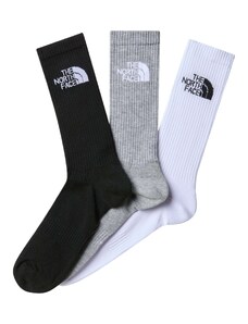 THE NORTH FACE Къси чорапи сив меланж / черно / бяло