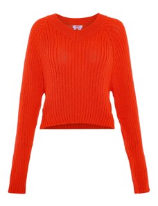 MYMO Пуловер неоново червено