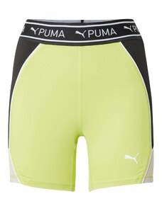 PUMA Спортен панталон 'TRAIN STRONG 5' киви / черно / бяло