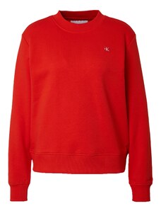 Calvin Klein Jeans Суичър червено / бяло