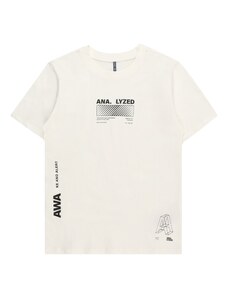 KIDS ONLY Тениска 'KOBHOWARD' черно / бяло