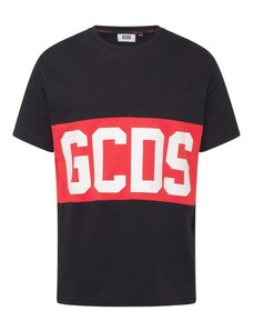 GCDS Тениска червено / черно / бяло