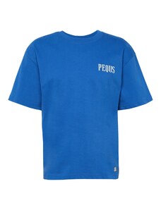 Pequs Тениска синьо / бяло