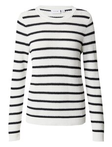 VILA Пуловер 'DALO' черно / бяло
