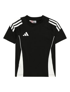 ADIDAS PERFORMANCE Функционална тениска черно / бяло