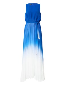APART Вечерна рокля бежово / синьо