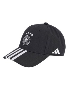 ADIDAS PERFORMANCE Спортна шапка 'DFB' черно / бяло