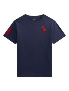 Polo Ralph Lauren Тениска нейви синьо / червено