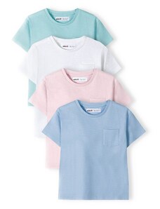 MINOTI Тениска синьо / зелено / розово / бяло