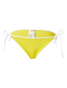 Tommy Hilfiger Underwear Долнище на бански тип бикини 'CHEEKY' лимоненожълто / бяло