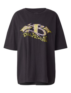 BILLABONG Свободна дамска риза 'SINCE 73' лимоненожълто / люляк / черно