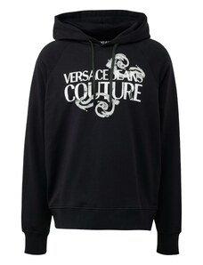 Versace Jeans Couture Суичър сиво / черно / бяло